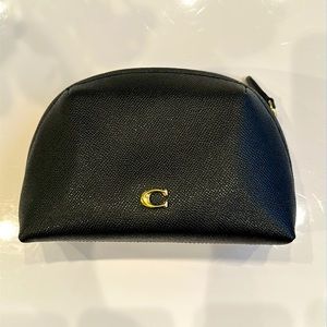 Coach Pebble Leather Cosmetic Case